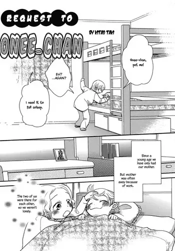 [Kitao Taki] Onee-chan ni Onegai | Request to Onee-chan (Momo Yuri -Forbidden Sisters-) [English] [Yuri Project]